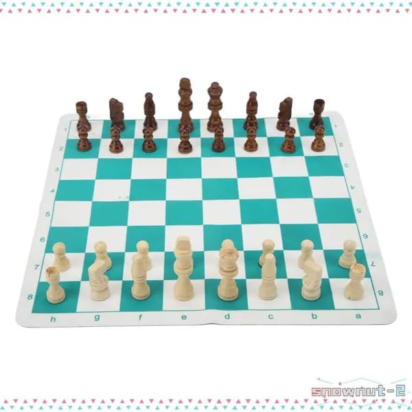 Шахматный набор, глянцевые фигуры для игр на настольной ПУ доске