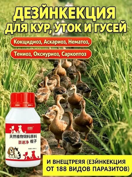 Байкокс для птиц бройлеров