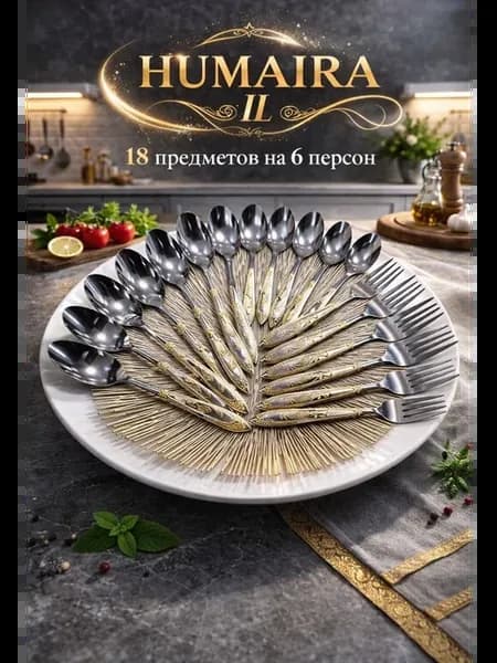 Набор столовых приборов на 6 персон 18 предметов