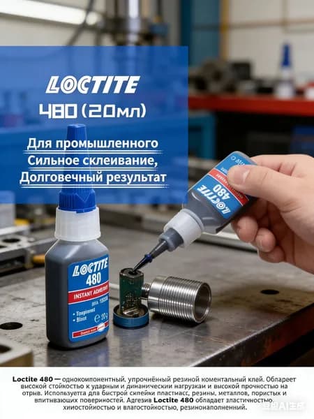 Клей строительный 20 мл, 1 шт.