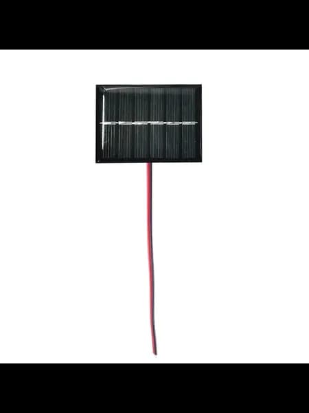 Солнечная панель 1W 3V 100mA с кабелем для аккумуляторов