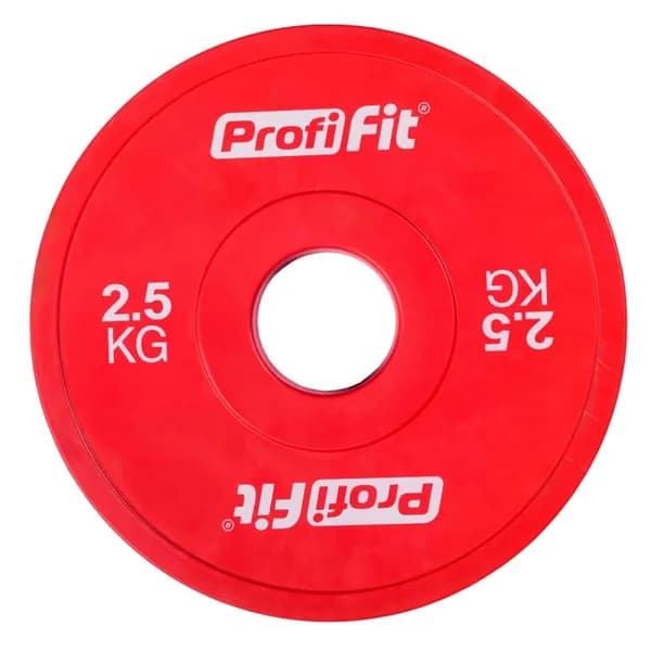 Диск обрезиненный цветной D51 мм PROFI-FIT 2,5 кг Уцененный товар