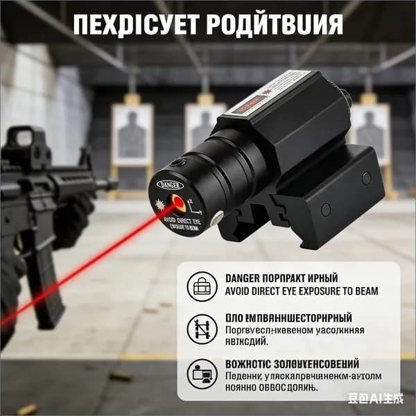 Коллиматорный прицел, телескопический, точный, долговечный, защищающий от столкновений и стабильный лазерный прицел