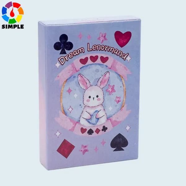 Романтическая карта Таро Ленорман Сон Dream Lenormand Romantic Tarot Card