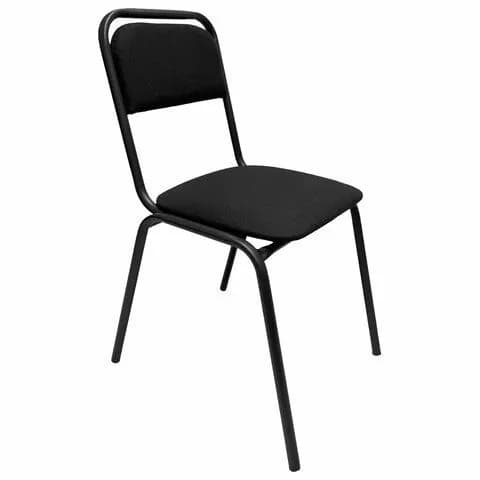Стул офисный COMFUR, черный каркас, ткань черная, 533054-4027