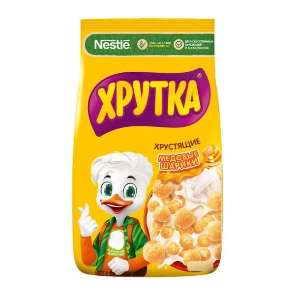 Готовый Завтрак Хрутка Медовые Шарики 230г