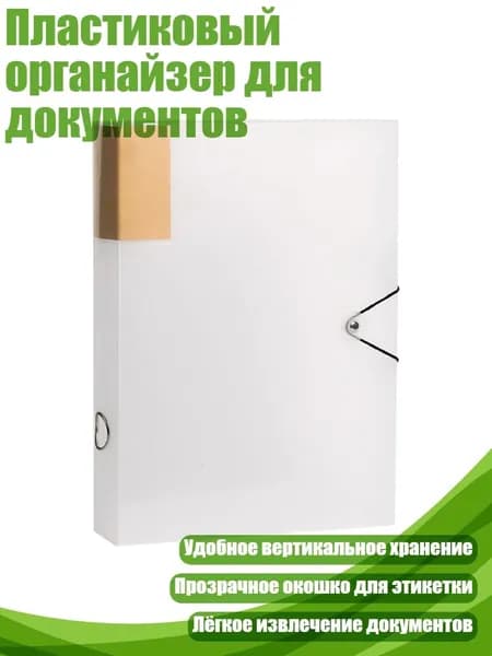 Пластиковый органайзер для документов, Ясно
