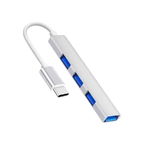 5-портовый USB-хаб C/A, Серебро - тип3.0