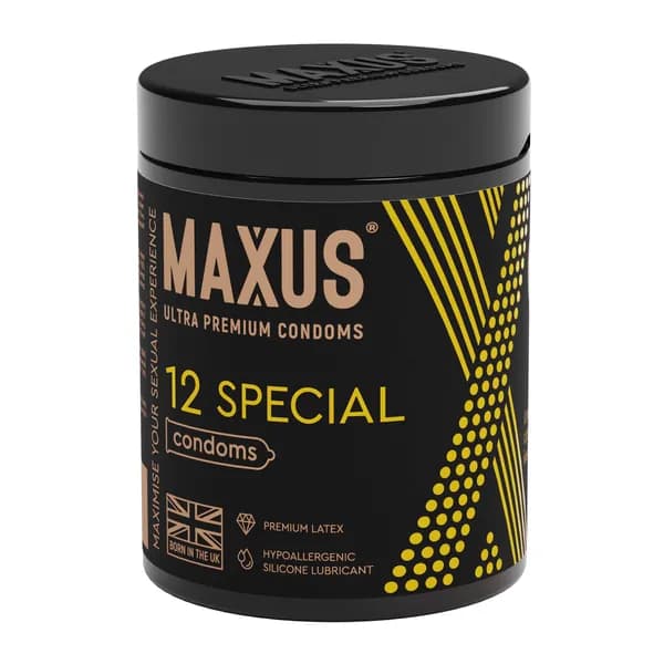 Презервативы текстурированные точечно-ребристые Special Maxus/Максус 12шт