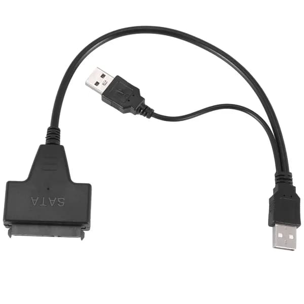 USB 2.0 IDE SATA S-ATA 2,5/3,5-дюймовый адаптер для HDD/SSD-накопителей ноутбуков. Кабель-конвертер.