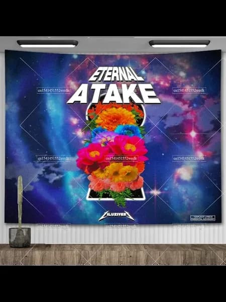 Гобелен Lil Uzi Vert Pink Tape, Цвет AGT8818