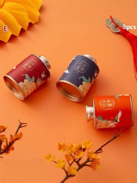 Банка для сыпучих продуктов 3 шт картон