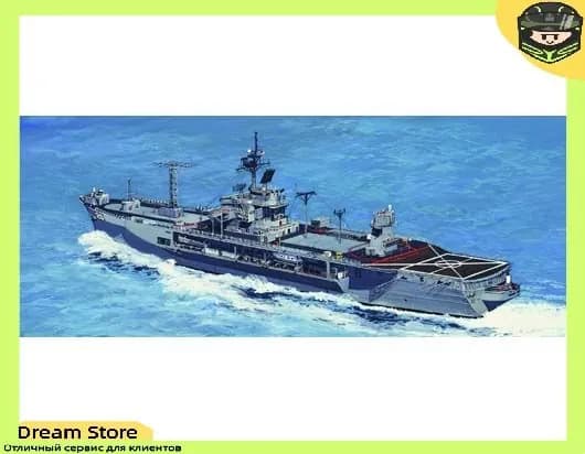 Trumpeter 05719 1/700 ВМС США "Маунт Уитни" LCC-20 1997 Модель сборки судна