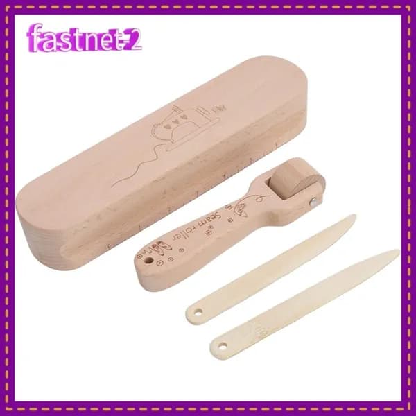 Seam Flattening Tool, удобный прибор из бука для утюжки швов, для швейных проектов и квилта