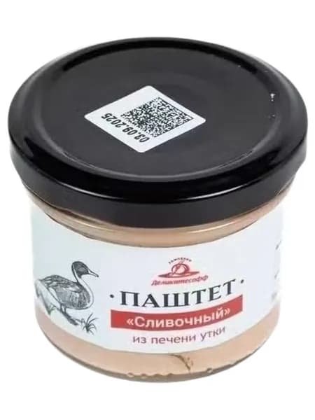 Паштет утиный Деликатесофф Сливочный 100 г