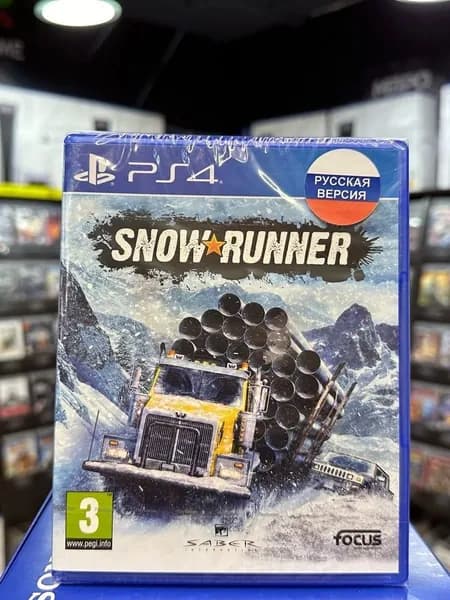 Игра SnowRunner PS4 (Box)