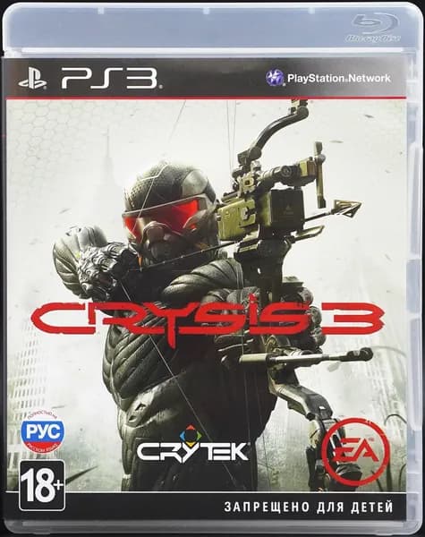 Игра Crysis 3 Playstation 3 Полностью на русском языке