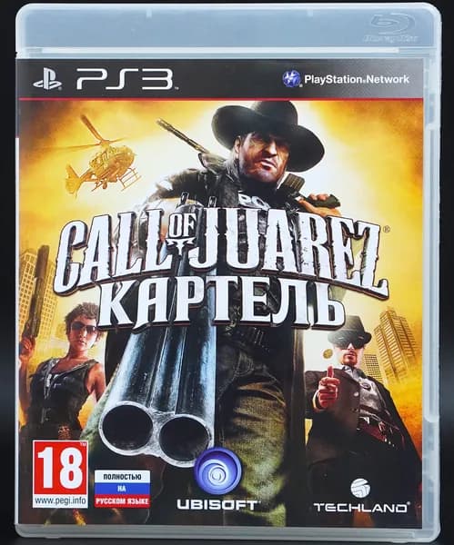 Игра Call of Juarez: Картель (PlayStation 3, Русская версия)