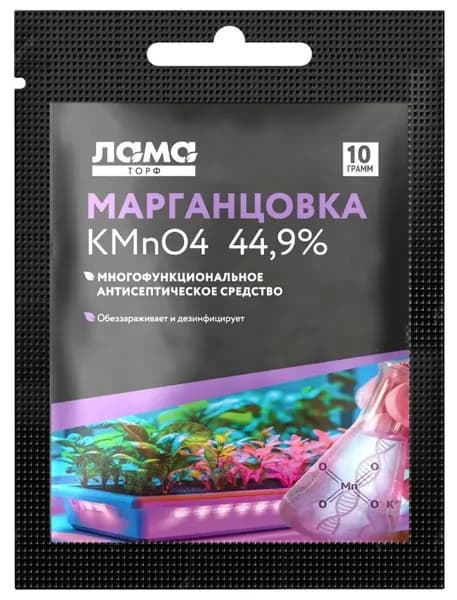 Марганцовкa "Лама Торф" , 10 г 1шт