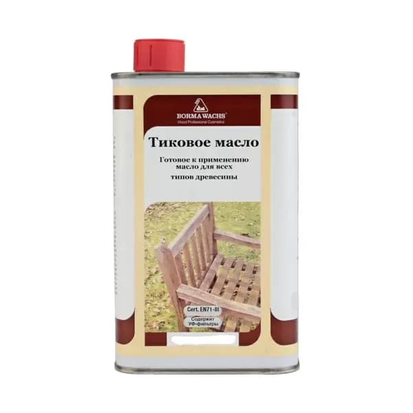 Тиковое масло цветное Borma Wachs