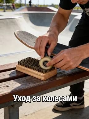 Набор щетка для сноуборда- конского волоса 1 шт.