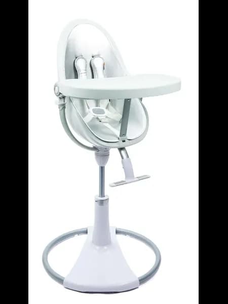 Стульчик для кормления 0+ Bloom Fresco White Silver