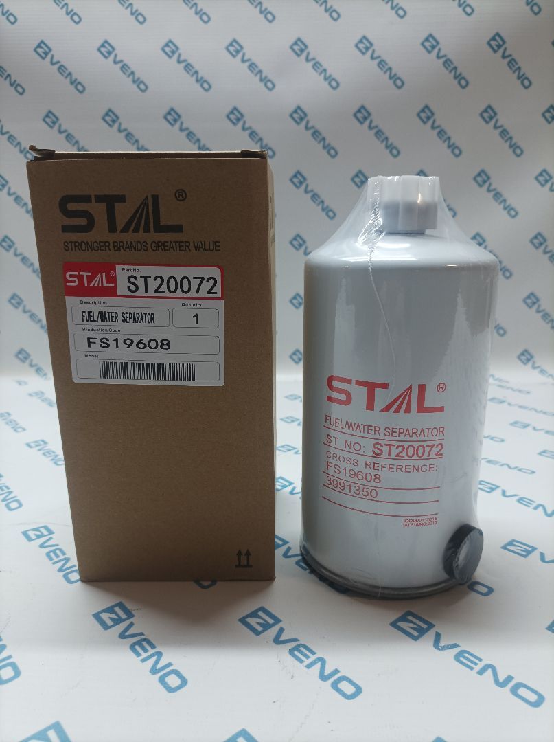 Фильтр топливный STAL ST20072 (FS19608; 3991350; P550899) для HYUNDAI KOMATSU, VOLVO NEW HOLLAND, GEHL