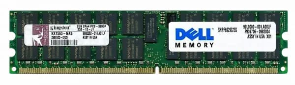 Dell Оперативная память DDR2, 400 МГц, 1 x (SNPF6929C/2G)