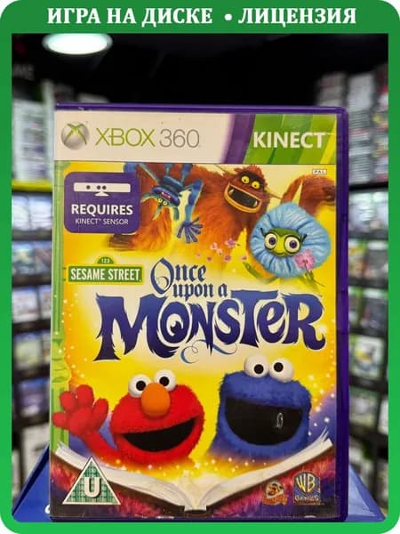 Игра Sesame Street: Once Upon A Monster (Xbox 360) (Box)