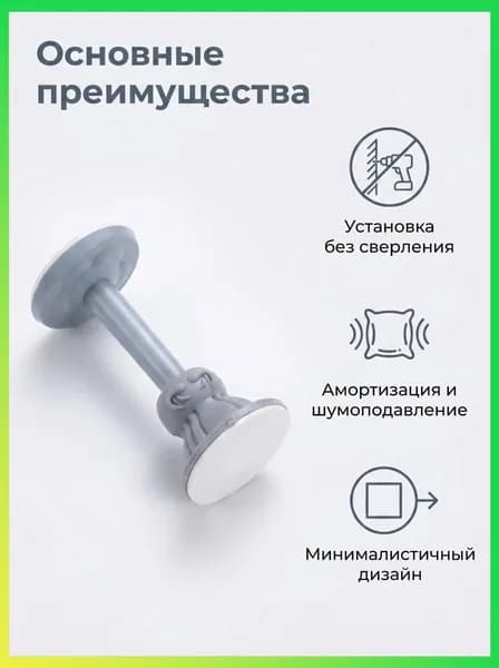 Дверной стоппер силиконовый