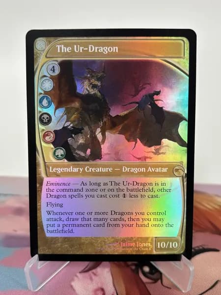 Магия сбора прокси-карт Высококачественные нефольговые карты The Ur-Dragon PF25 фольга