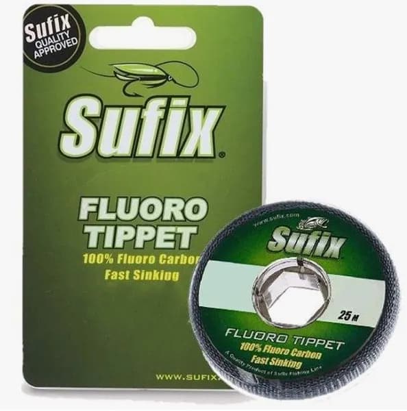 Леска SUFIX Fluoro Tippet 25м прозрачная 0,158мм 1,8 кг