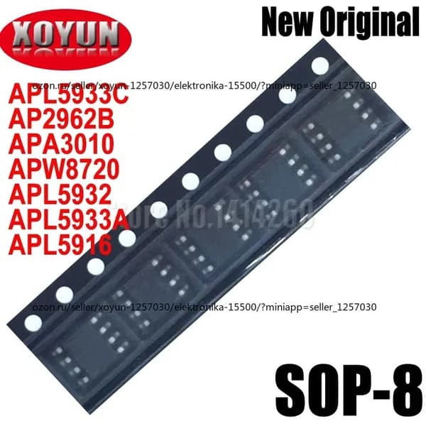 5шт /упак AP2962B SOP-8