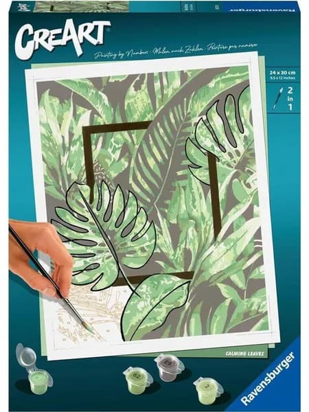 Ravensburger Набор для рисования по номерам Calming Leaves (20272)