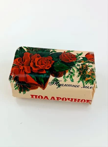 Винтажное туалетное МЫЛО "ПОДАРОЧНОЕ" (150 г) / МПОКП "Свобода" 1978 г. Москва СССР