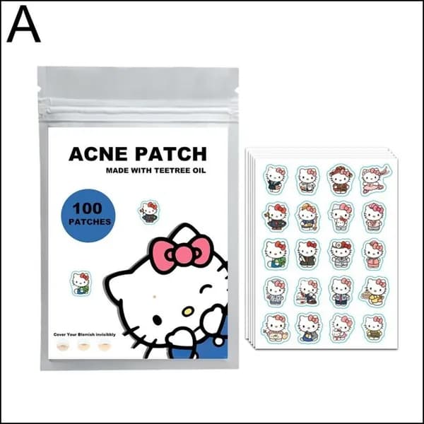 Эксклюзивные косметические наклейки для кожи в дизайне Hello Kitty