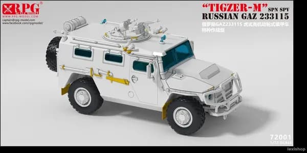 RPG 72001 1/72 Tigzer - M Российский GAZ 233115