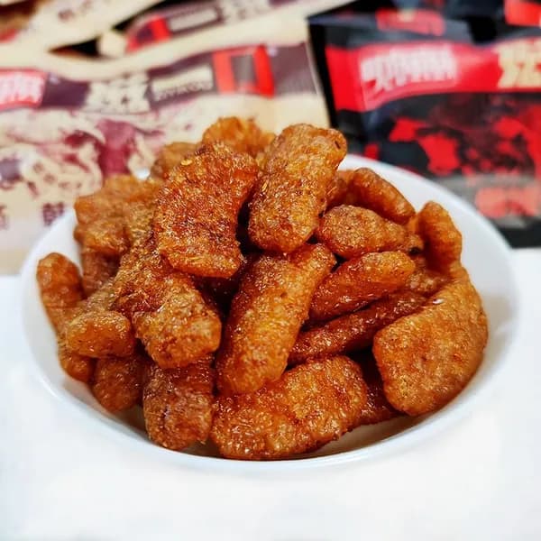 Корейское соевое мясо с острым вкусом, хрустящая закуска в ретро-стиле