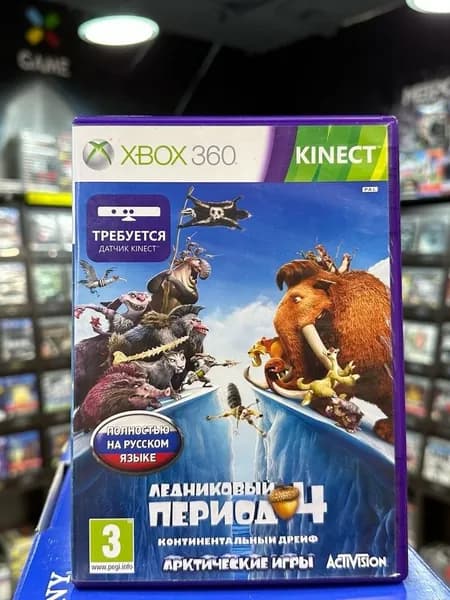 Игра Ледниковый период 4: Континентальный дрейф (Xbox 360) (Box)