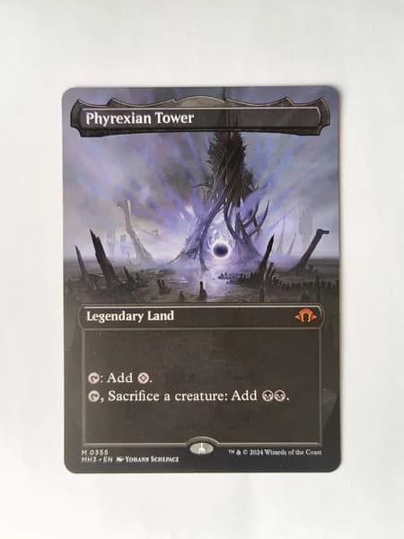 Портативные карты MTG Настройка и прокси Высокое качество без фольги Фирексианская башня