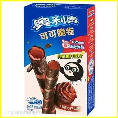 Качественные вафельные трубочки Орео, 50г tinglanshangmao