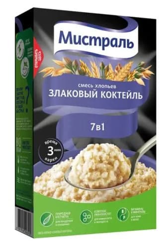 Мистраль Смесь хлопьев, Злаковый коктейль, 400 г /