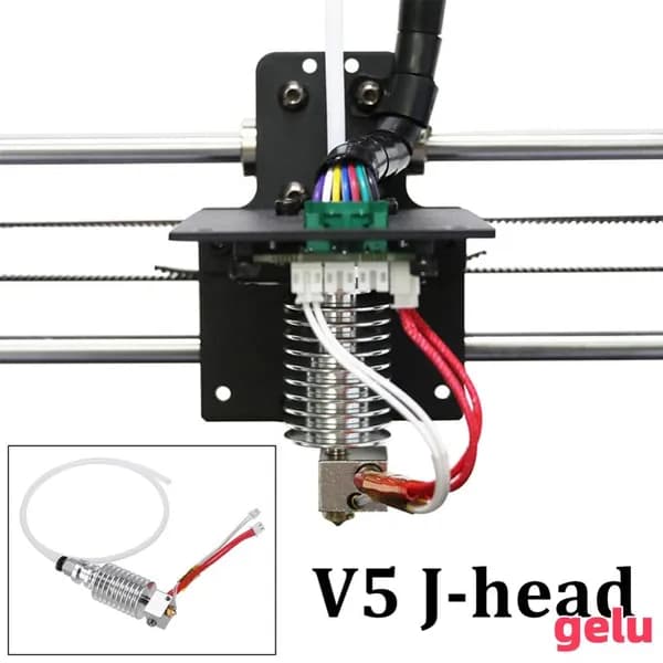 milochic Печатающая головка V5 J-head, совместимый, Черный (black), 1 шт