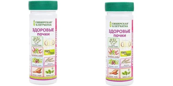 Сибирская клетчатка Клетчатка Здоровые почки, 170 г,2 шт//