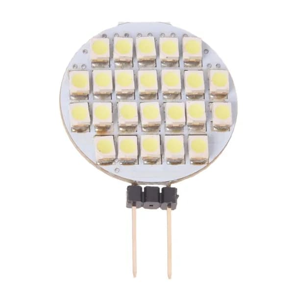 24 SMD светодиодных точечных лампочек G4 Real White DC 12V