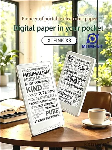 4.0" Электронная книга, белый, слоновая кость