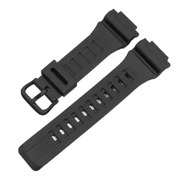 резиновый ремешок для CASIO AE1200/1300/1000W W215/216H/735H/800H, 18mm Спортивный ремешок