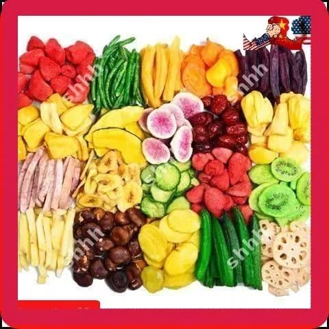 Сублимированные фрукты разнообразных вкусов 250 г/банка,С витамином С , Хрустящая закуска на каждый день