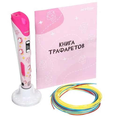 3D-ручка Aceline RP101B, розовый