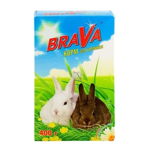 BraVa Корм для кроликов, 400 г